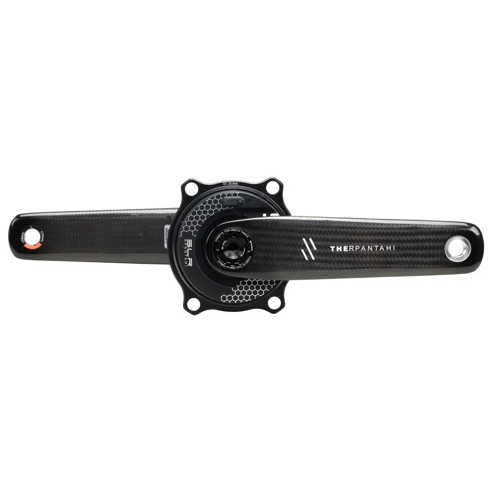 Vollcarbon-Rennrad-Kurbelgarnitur mit Leistungsmesser 150-172,5mm Klappfahrrad 24mm Titan-Achse Easton 110BCD für Shimano-Kurbeln – Detail 31
