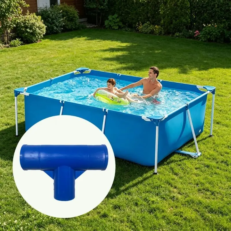  Pool Maintenance Hose Fitting with Three Way Joint Pool Tees Hose Fitting