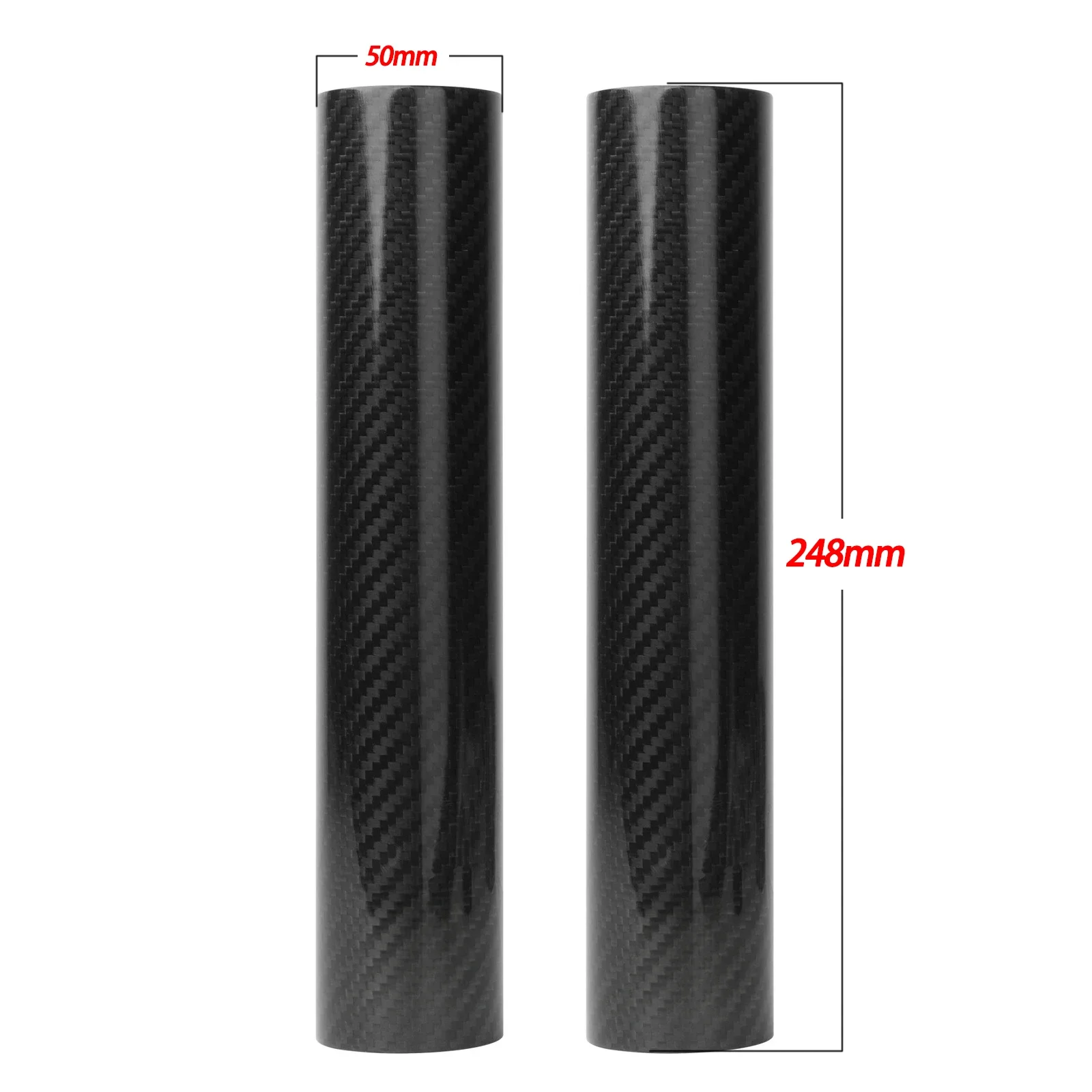 160mm 178mm 202mm 225mm 248mm Carbon Fiber Gabel Schutz Wrap Abdeckung Motocross Für honda Yamaha Kawasaki Suzuki KTM CRF CR YZF