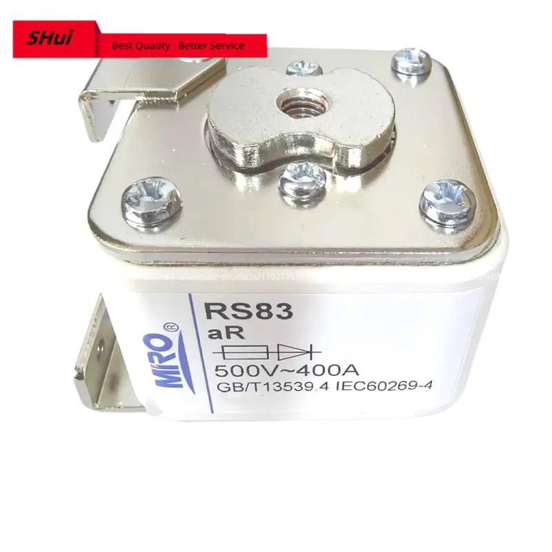 جسم الصمامات السريع RS83 A3-66C-TS 500V 300A 400A لحماية أشباه الموصلات المربعة