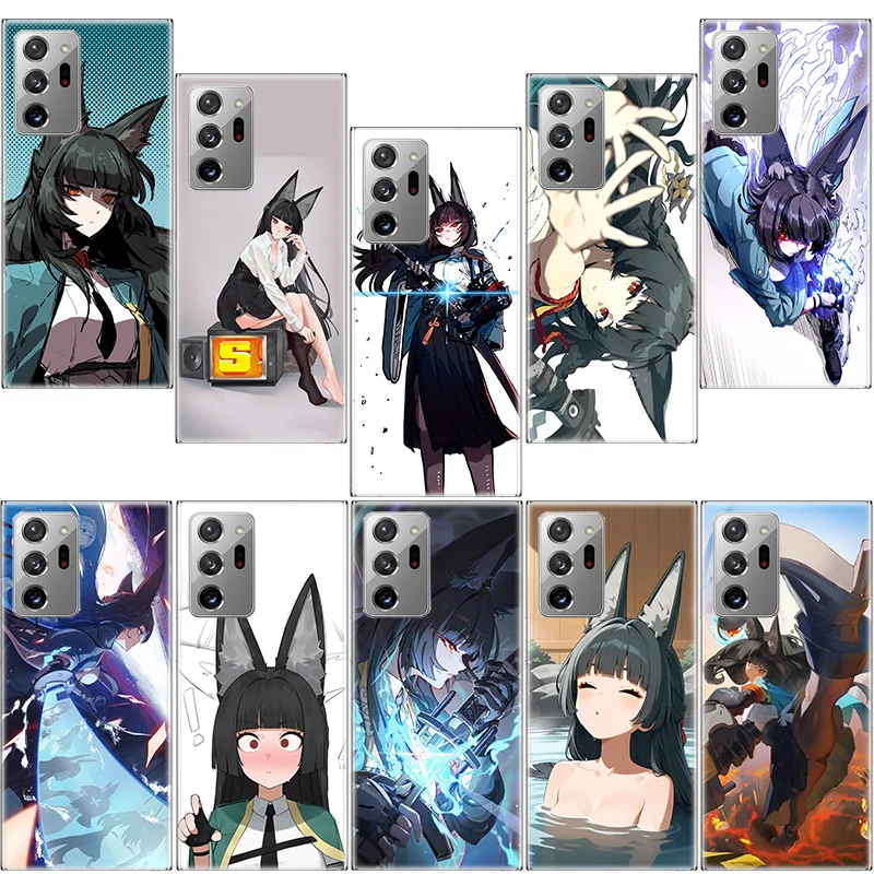 

Zenless Zone Zero Hoshimi Miyabi Phone Case For Samsung Galaxy S25 Edge S24 S23 FE S22 S26 Ultra S21 S20 S10 Plus Capa Soft