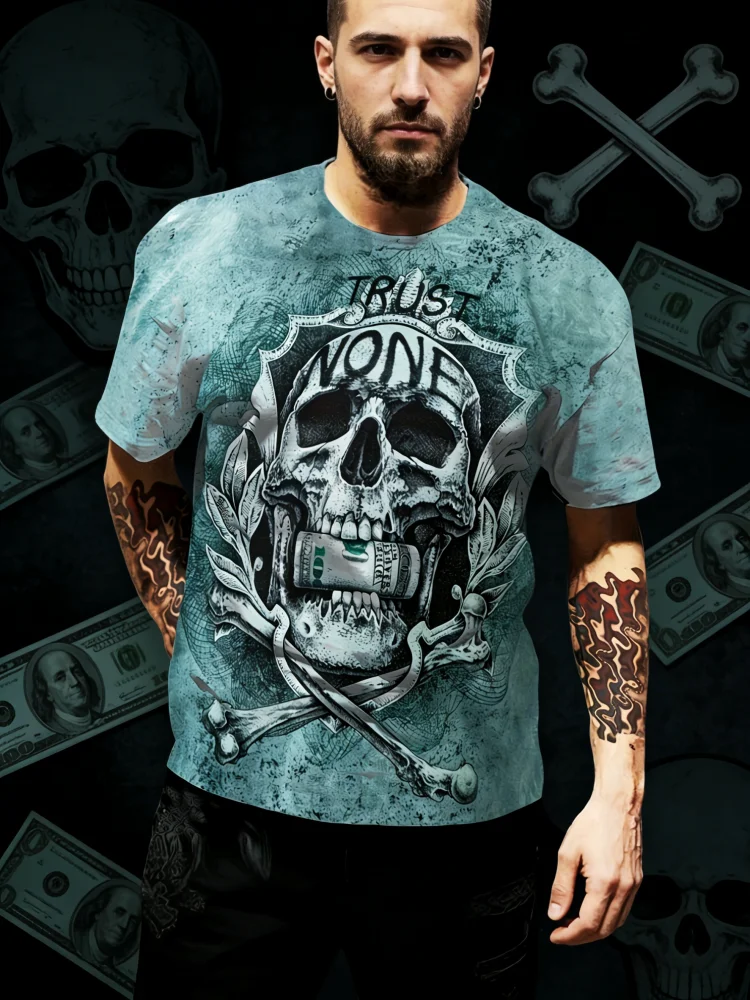 

Men 3D Pattern Fire Wolf Graphic Print T-Shirt Summer Oversized Causal T-Shiet Men's Fashion Fitness Short Sleeve Clothing Tops