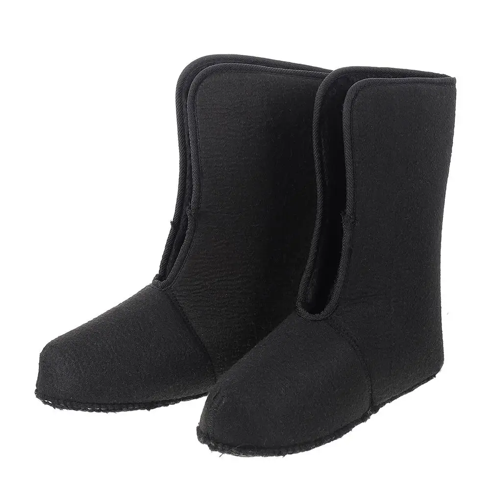

Winter Warm Waterproof Cotton Shoes Men Snow Boots Fishing Hiking Outdoor Boot Liners Fleece Insulated Soft Cozy Long Lasting