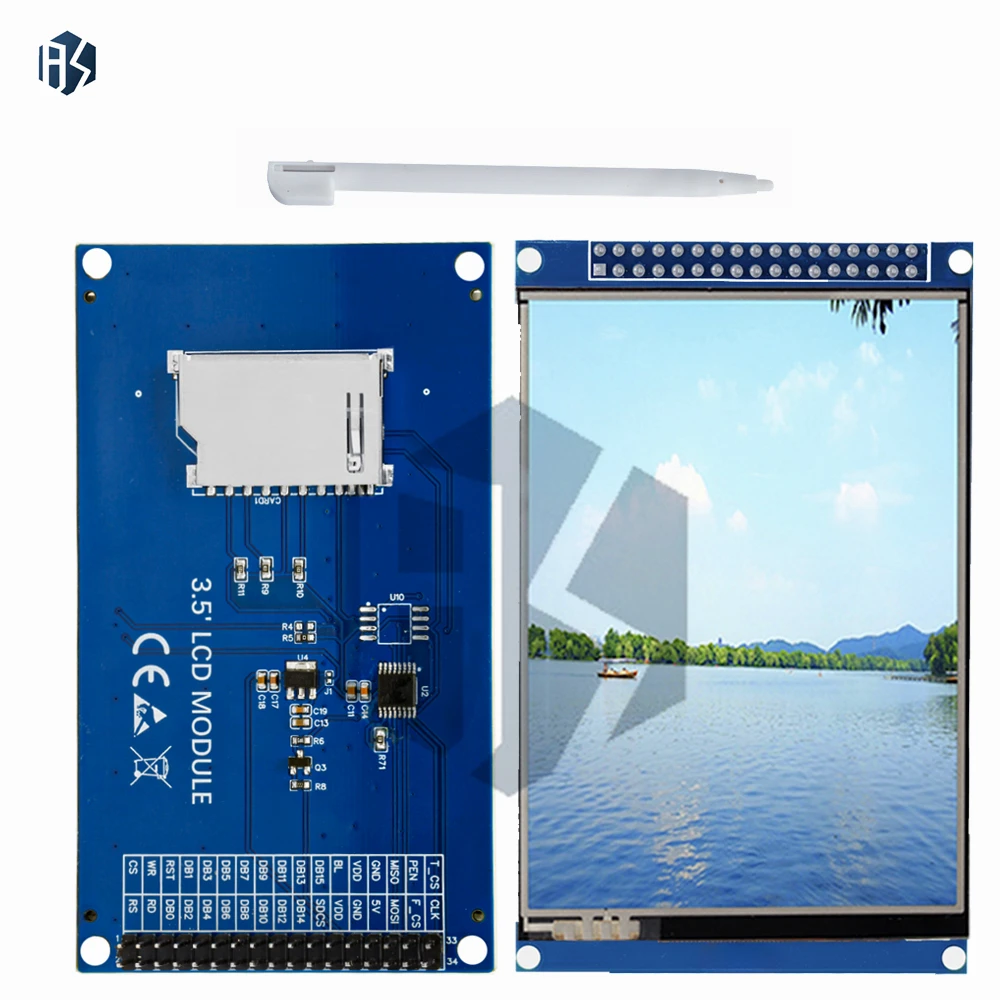 3,5 Zoll 320x480 SPI TFT Serial Port Modul 5V/3,3V PCB Adapter ST7796S/ST7796U LCD Display für Arduino