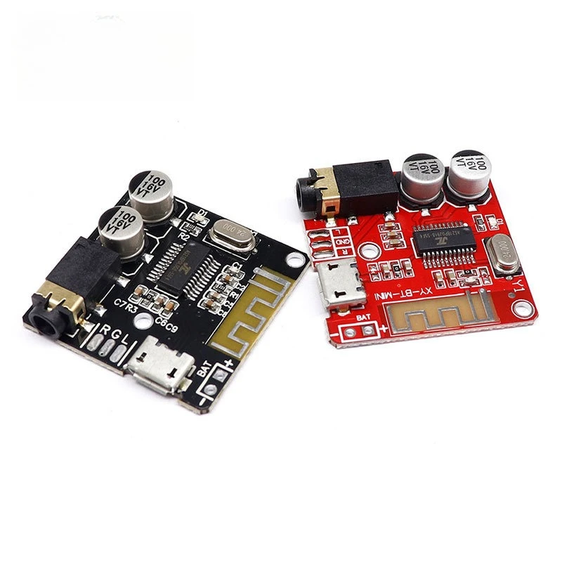 Bluetooth 5.0 MP3 Decoder Board XY‑BT‑Mini with Amplifier Receiver Module for Wireless Speaker Audio Projects