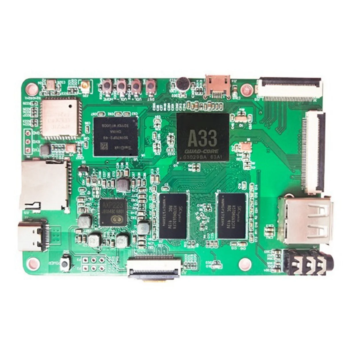 لوحة تطوير Android Raspberry Pi LCPI A33 1G RAM 8G EMMC