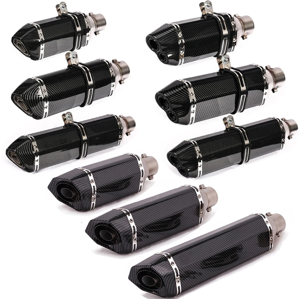 

universal 51mm Performance motorcycle parts high quality Escapes Para Motos Motorcycle Exhaust System Muffler with Db Killer