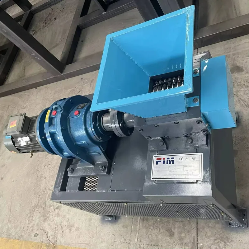 

The Twin-Shaft Crusher Is Used For Crushing Plastic Waste, Paper, And PET Bottles, With A 1-Year Factory Warranty.