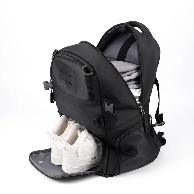 Basketball Bag, Sports Backpack, Men's Waterproof Outdoor Football Bags Large Capacity Backpacks Independent Shoe Compartment 가방