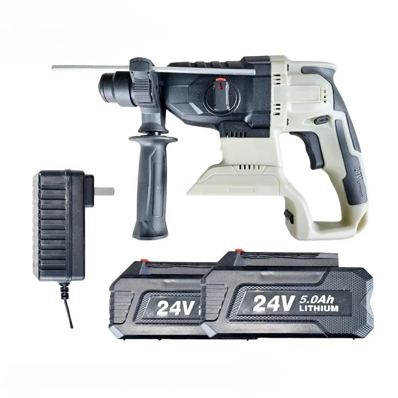 Electric hammer lithium battery high power impact drill household multi-function light hammer dual-purpose electric drill