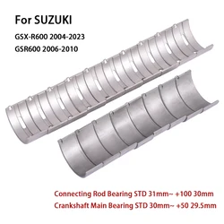 Connecting Rod Crankshaft Main Bearing for SUZUKI GSR600 2006-2010 GSX-R600 GSXR600 2004-2022 2023 GSR GSXR 600 GSX R600 600CC