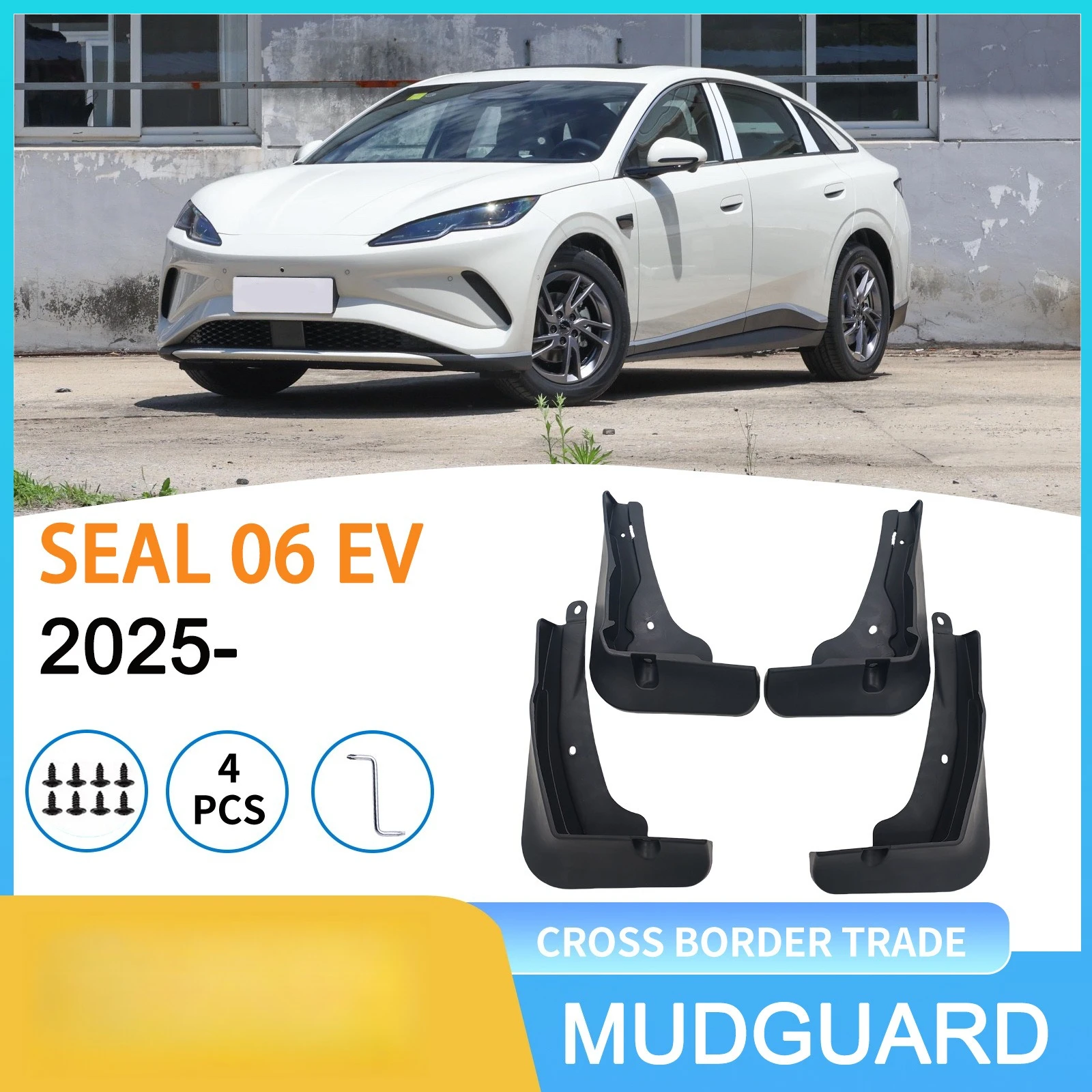 Suitable for BYD SEAL SEAL 06 EV 2025 car tire fender