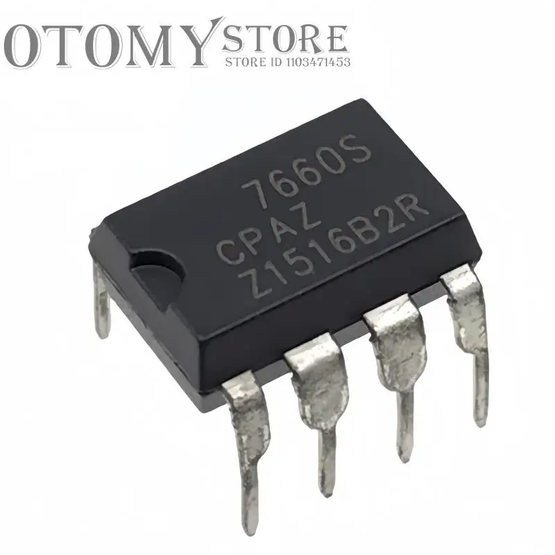 10PCS 100% NEW ICL7660SCPAZ 7660S DIP-8 ICL7660SCPA ICL7660ACPAZ ICL7660ACPA Chipset