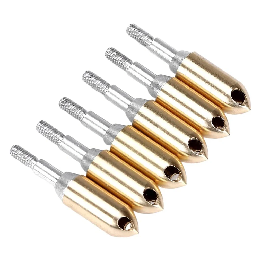 145 Grain Archery Heads Whistling Broadhead Signal Whistle for Targeting Practicing Hunting