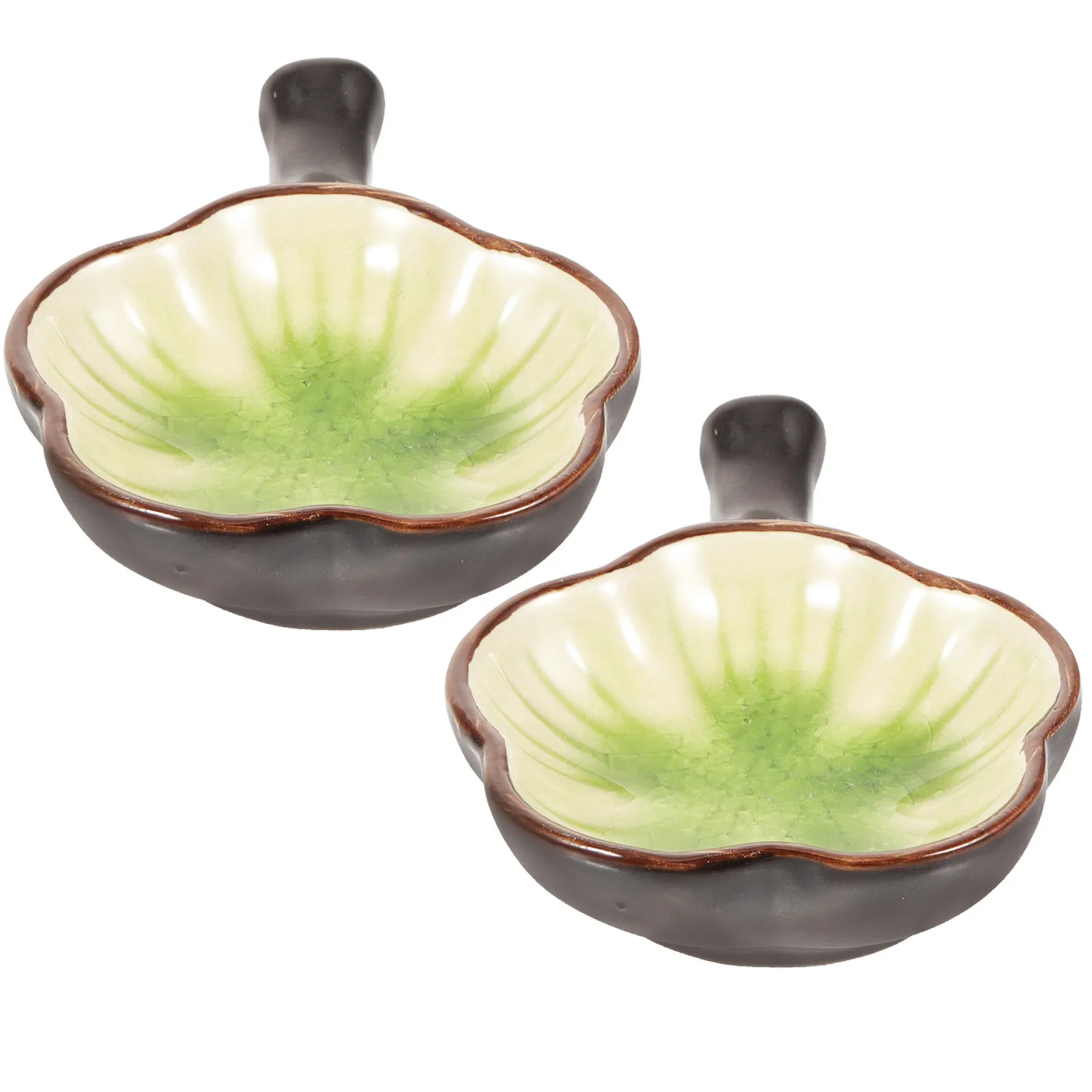 

Набор из 2-х керамических чаш для каллиграфических чернил, тонкая работа, многофункциональный настольный канцелярский набор для рисования и письма