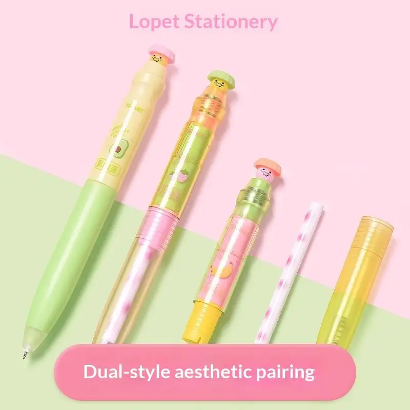 Creative 0.5mm Relax Switch Pen Smooth Writing Anti-Anxiety Fidget Clicker Gel Pen Study Tool For School Students