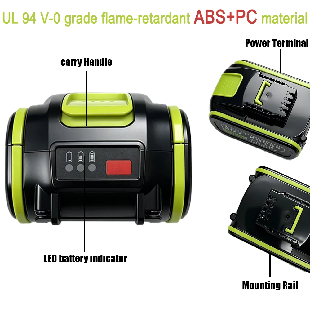 WORX Original 20V 6Ah 8Ah Battery WA3014 WA3551 WG630 WG629 WX372 WX390 WX394 WX550 WX523 WX802 WX858 WX900 Power Tool Battery