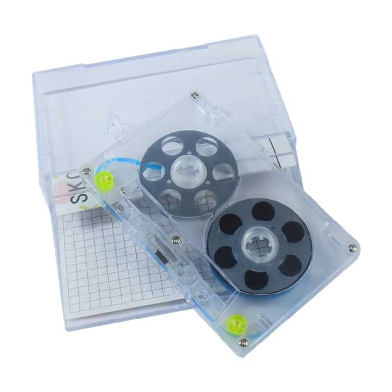 R91A Aluminum Metal Cassettes Tape with Recording Function Standard Cassettes Player Blank Tape Recorders Empty Tape