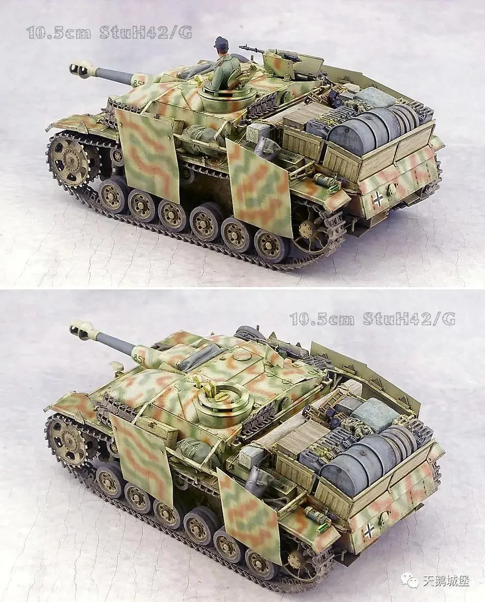 Border BT-036 1/35 StuG III Ausf.G, modelo de plástico Interior completo