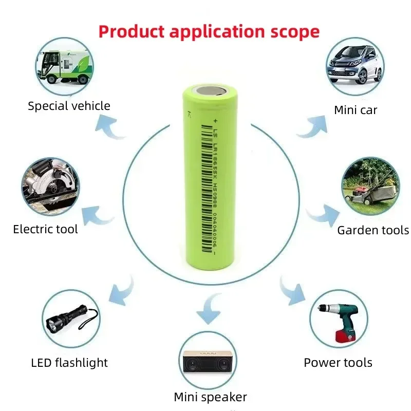 Original 3.2V 3000mAh 18650 Lithium Iron Phosphate Rechargeable Battery 1C-3C 21700 LiFePO4 Battery for Flashlight Mini Fan