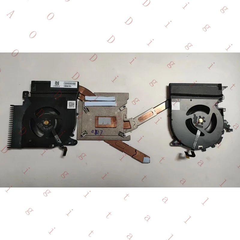 

Вентилятор для процессора и графического процессора ноутбука HP ZBOOK 15 studio G8 с радиатором и охлаждающим элементом AT2YM007DA0