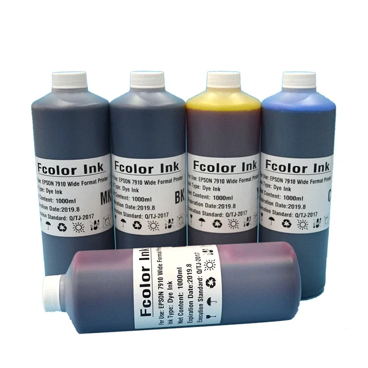 1000ML Dye ink Compatible for Epson Stylus Pro 7900 9908 9890 printer refillable ink