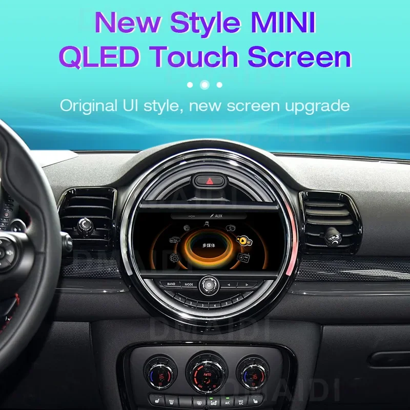 OME Stye Android 13 Carplay For BMW Mini Cooper F54 F55 F56 F57 F60 Radio Screen Multimedia Player Car Stereo GPS Navigation