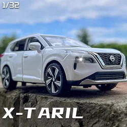 1:32 Nissan X-Trail SUV Alloy Car Diecasts & Toy Vehicles Car Model Sound and light Car Toys For Kids Gifts