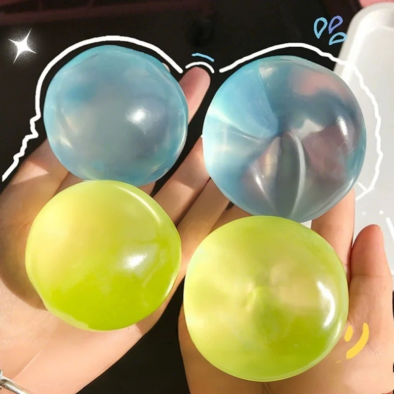 Squishy Plasticity Mochi Squeeze Toys Sensory Fidget Toys Transparent Coconut Oil  Squeeze Toy Stress Relief Sensory Toys Adults image 6
