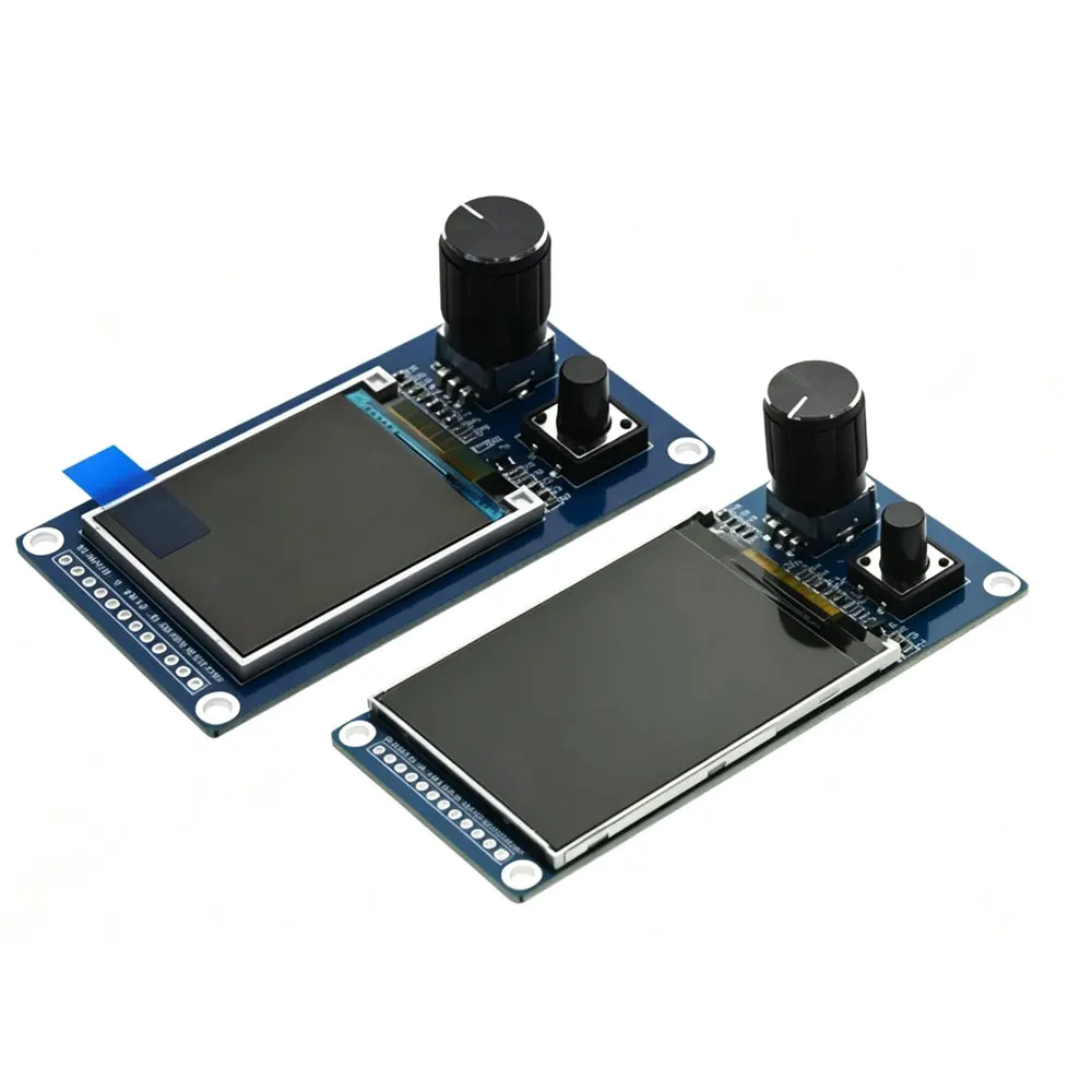 1,8-дюймовый/2,4-дюймовый TFT LCD дисплей с модулем ротационного энкодера EC11 и интерфейсом SPI ST7735S ST7789 для Arduino