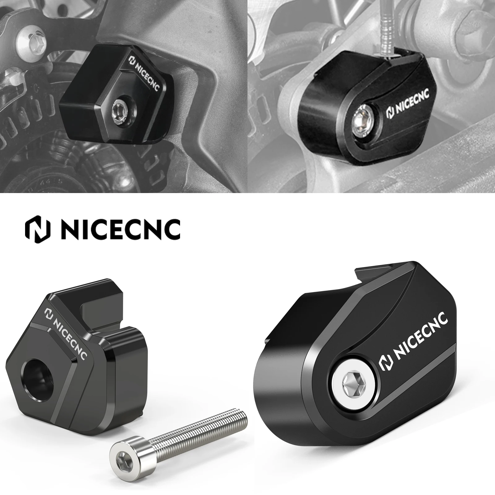 

For Yamaha XTZ 700 /Tenere 700 2019-2024 Rally Edition 2020-2024 Motorcycle Front/Rear ABS Cable Guard Cover Aluminum Alloy