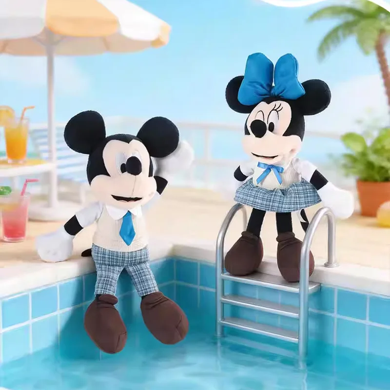 

Плюшевые игрушки Aoger: Микки, Минни, Дональд Дак, Дейзи. Брелок-подвеска в виде мультяшных животных, мягкая кукла, украшение для рюкзака, детские игрушки, подарки на день рождения.