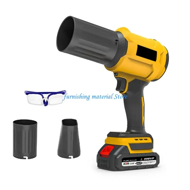 Y5GD Electric Air Blower Fan 32000RPM Handheld Blower Design Dust Blower Cordless