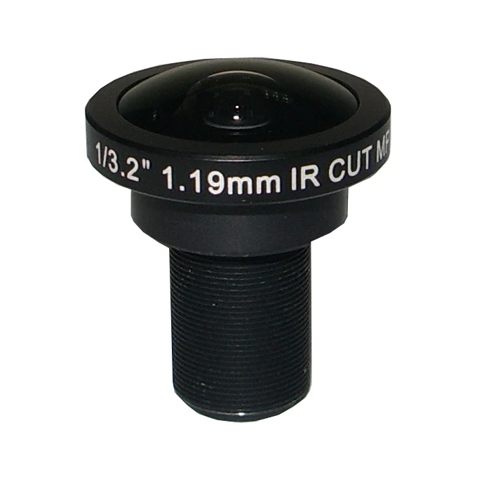 

5MP 1.19mm Fisheye Lens with 1/3.2" Format Image Circle 3.24mm High Quality