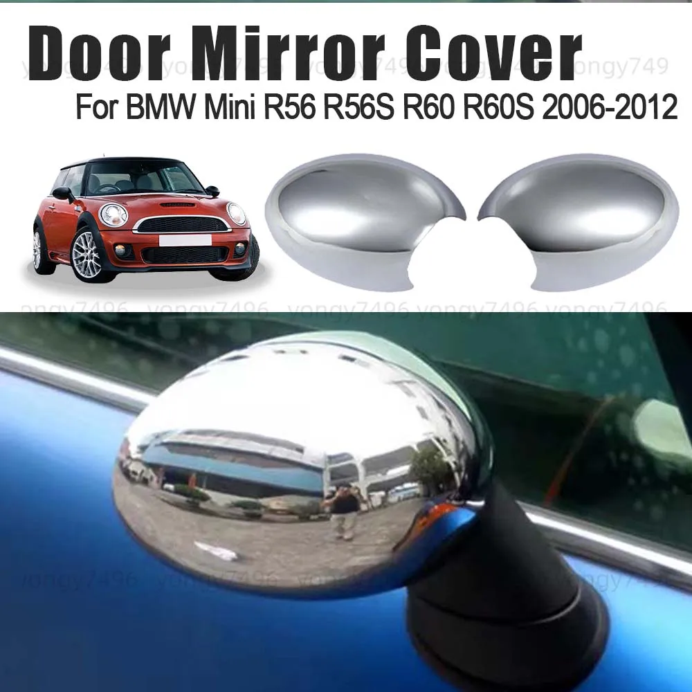 

Car Upgrade Door Mirror Cover For BMW Mini R56 R56S R60 R60S 2006 2007 2008 2009 2010 2011 2012 Car Rearview Accessories Styling