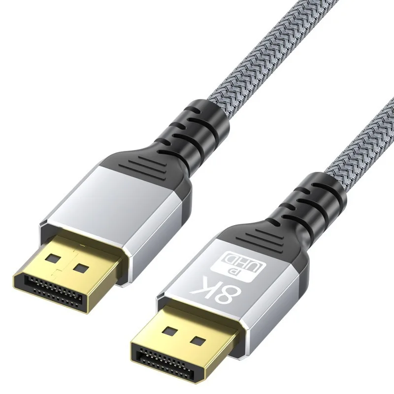 

Кабель DisplayPort 8K для ноутбуков, ПК, телевизоров, Xbox, проекторов, игровых мониторов, 120 Гц, 4K, 240 Гц, 80 Гбит/с, HDR, видео, аудио