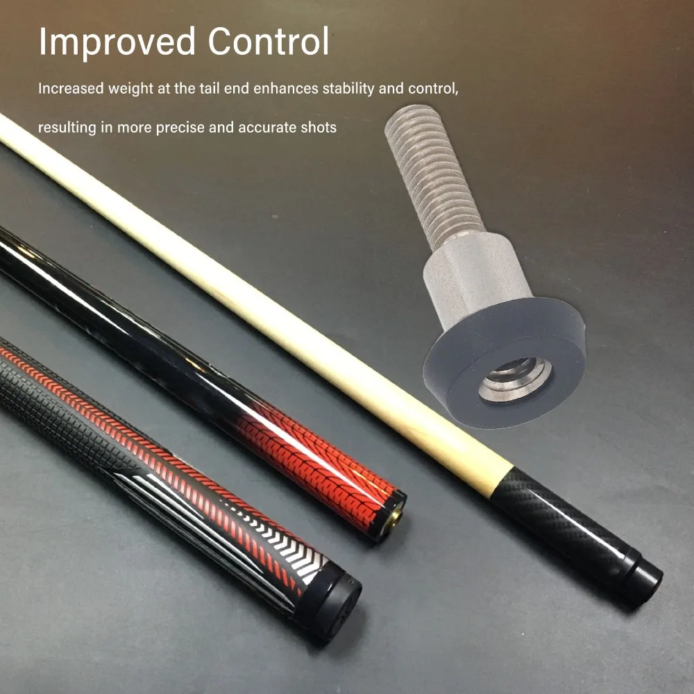 

55MM Billiard Cue Bottom Cover Quick Installation Quick Removal Billiard Cue Bottom Plug Billiard Bumper Protector for Musashi