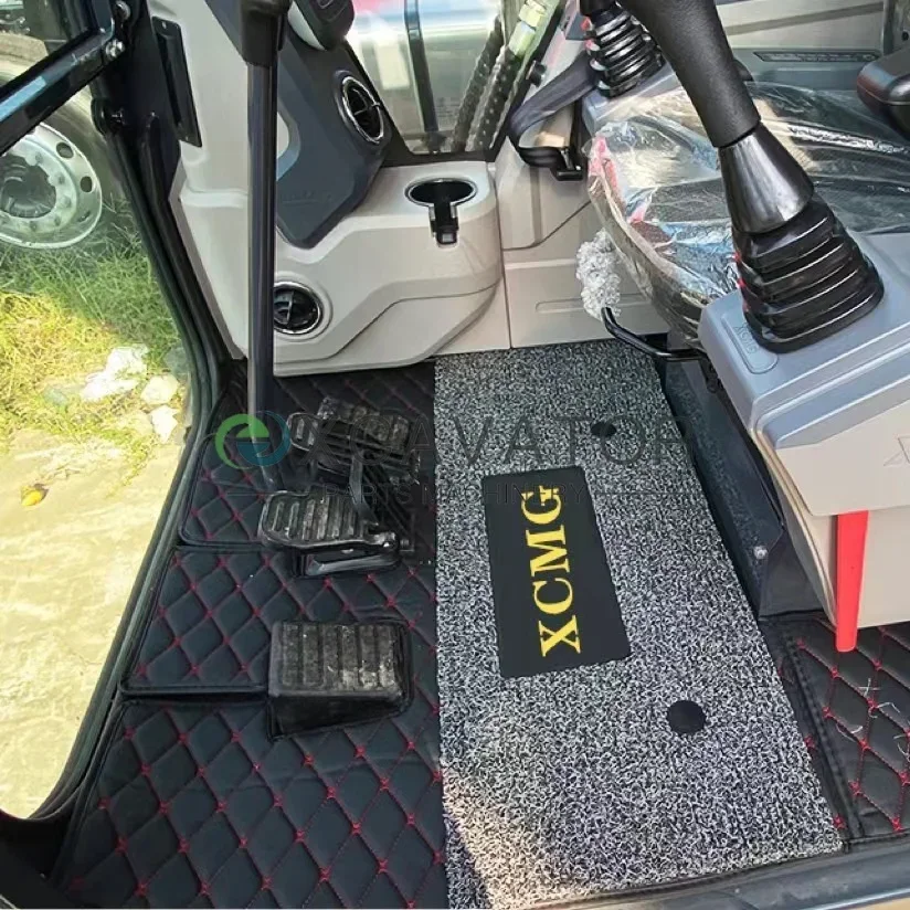 For XCMG XE55 60 75 135 215D 200D 260 Cab Interior Supplies Carpet Excavator Foot Mat