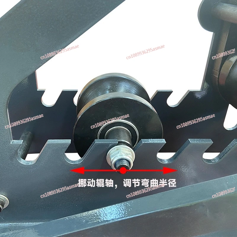 

TR-60 Manual Multi-Function Pipe Bending Machine | Small Steel/Flat Steel Radius Bender All-Steel Sturdy Structure