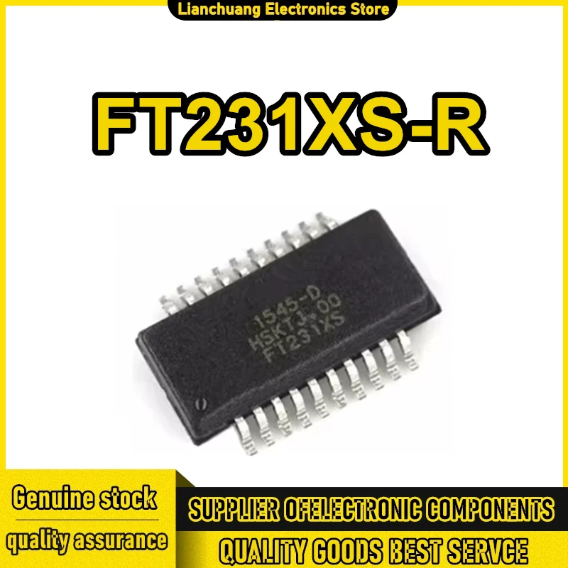5PCS 100% New FT231XS-R FT231XS SSOP-20 USB to serial port chip