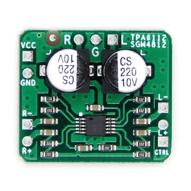 B04C-TPA6112 Headphone Amplifier Board 150 MW Audio Differential Balanced HIFI Amp Module