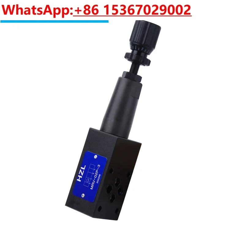 

Oil research hydraulic valve DY pressure control SRV superimposed relief valve MRV-02A-03B-04P, MRF-06W