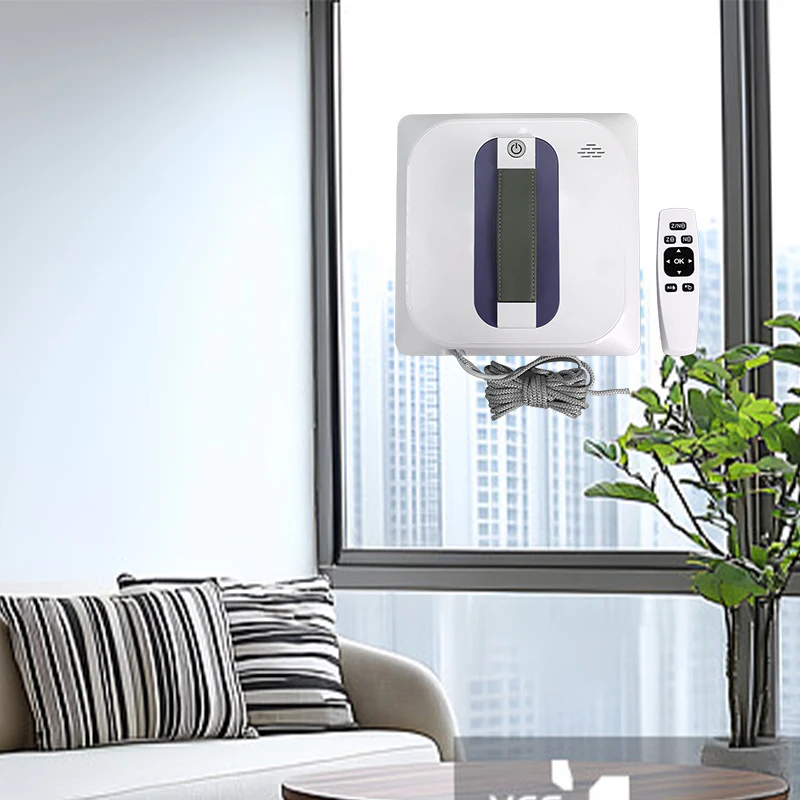 

Manual Remote Controlled Window Cleaning Robot Multiple Safety protection Measures Single Disc Suction 2800Pa in Stock