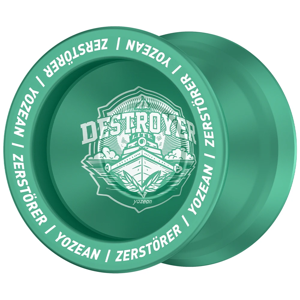 Yozean Yo-Yo toy Professional Unresponsive 6061 aluminum alloy metal yo-yo  for Destroyer LITE competition.