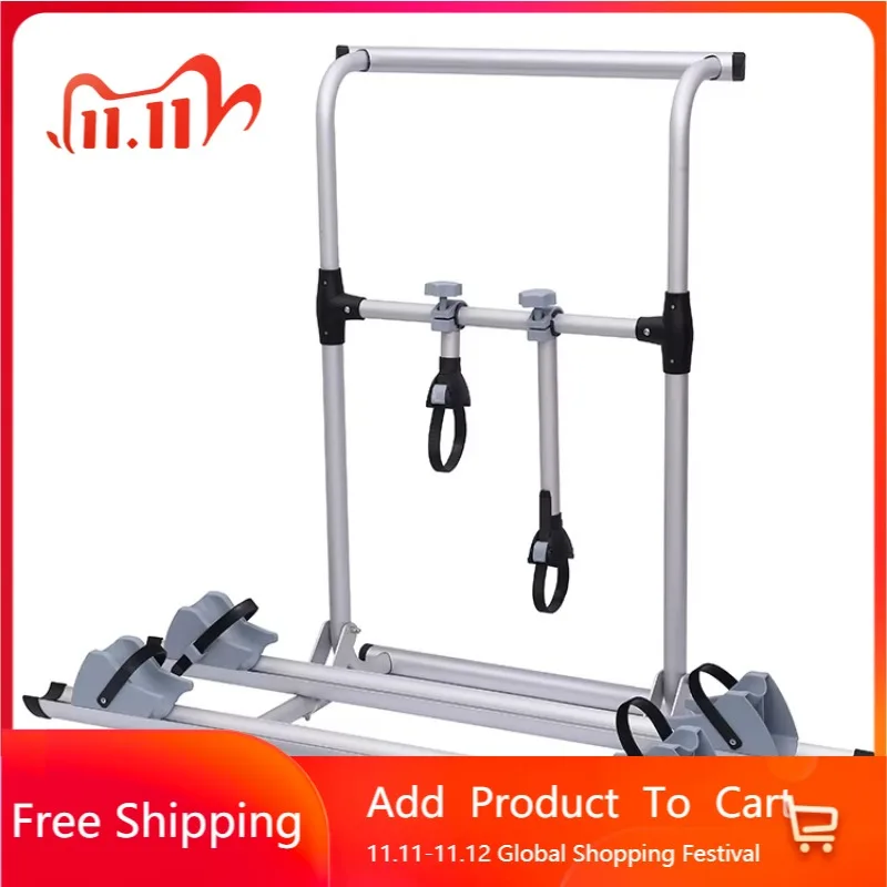 

STLF High Quality Electric RV Bicycle Rack Suitable C-type RV Caravan Rack Aluminum Alloy Bicycle Rack for Camper