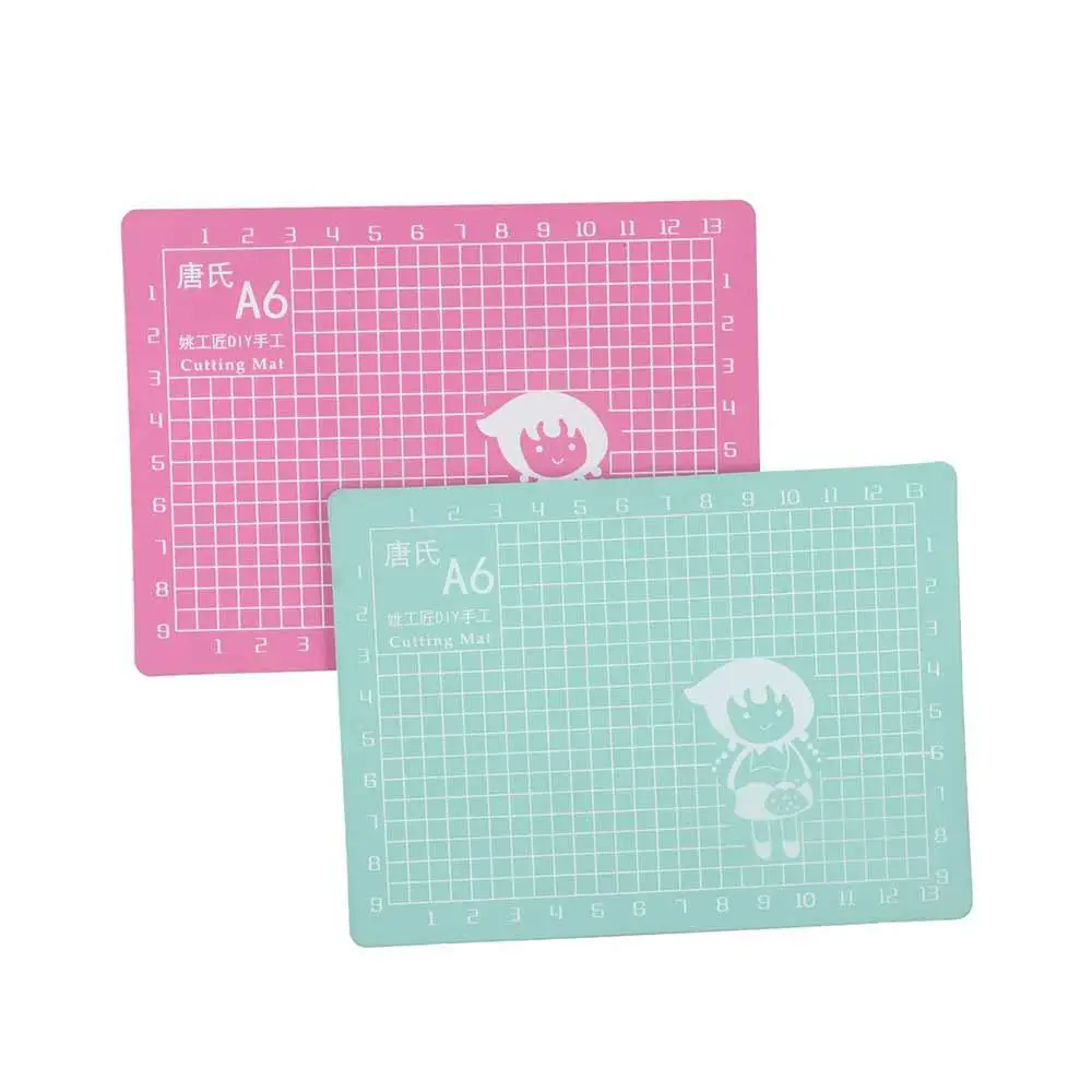 Strumenti Manuali per Riparazione PVC, Banco da Lavoro per Fai-da-Te, Tappetino da Taglio a Griglia A6, Tappetini per Patchwork, Tavola per Incisione, Tavola da Taglio per Carta