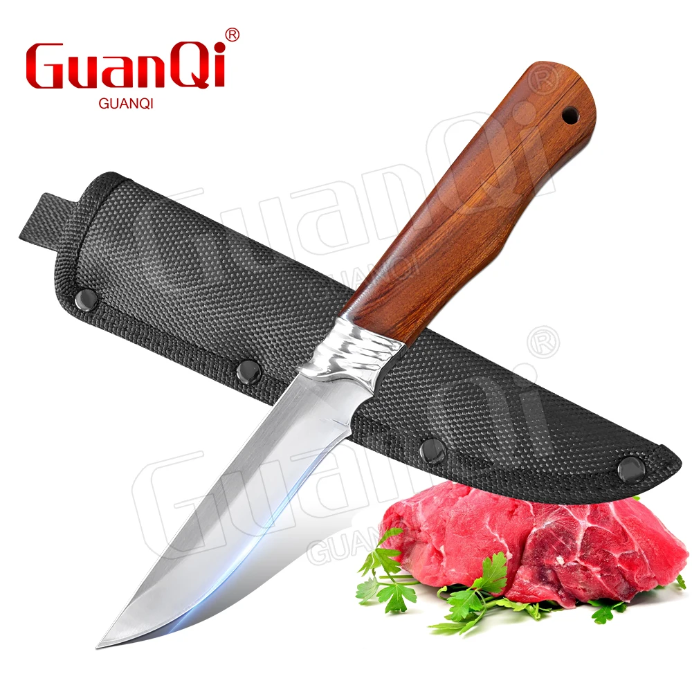 

Sharp Boning Knife Handmade Butcher Knife 4 inch Stainless Steel Cleaver Knife Meat Chopping Chef Slicing Knives Cutter Tools