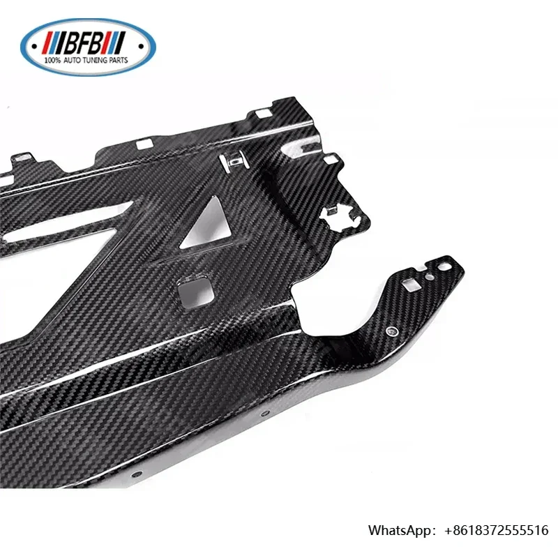 

X Glossy Dry Carbon Fiber Car Engine Compartment Baffle Cover For G80 M3 G82 G83 M4 2021+