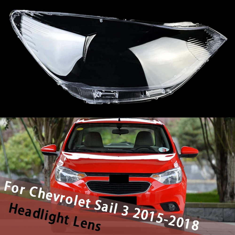 

For Chevrolet Sail 3 2015 2016 2017 2018 Auto Accessory Lampshade Headlight Housing Car Front Headlight Lens Cover Housing