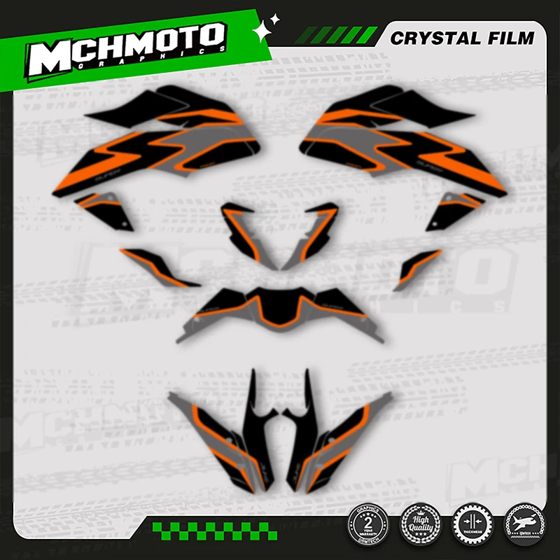 

MCHMFG For KTM Duke 125 390 2017 2018 2019 2020 Custom Team Motorcycle Graphics Decals Stickers Kits